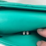 Badgley Mischka ‎ small quilted Crossbody, purse, teal Photo 7