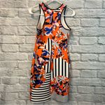 Clover Canyon  Size Small Prism Orchid Abstract Digital Print Neoprene Mini Dress Photo 5