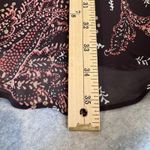 East 5th Vintage Y2K  Midi Skirt Womens 14 Brown Paisley Whimsigoth Fairy Photo 9