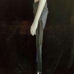 Onzie  Black Mesh Track Leggings (S/M) Photo 6