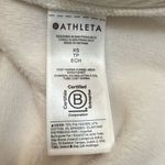 Athleta  cozy karma funnel neck sweatshirt magnolia white women’s size XS Photo 7