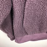 American Eagle  Purple Fuzzy Sherpa Hoodie XS Photo 2
