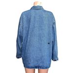 FAVORITE DAUGHTER Carly Cargo Denim Jacket, Highway, XL Blue Photo 12