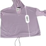 Gibsonlook Women's French Terry Bottom Tie Hoodie Cloud Purple Pink Size M NWT Size M Photo 6