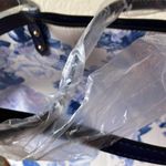 Victoria's Secret Victoria’s Secret: White with blue floral tote bag- summer/beach/vacation Photo 10