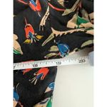 ZARA Trafaluc XS Zebra Jungle Print Button Blouse Black Multicolor Photo 3