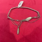 Free People NWT The Protector Arm Cuff- Silver Photo 2