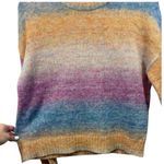 Rails ‎ Camille Lightweight Wool Mohair Sweater in Rainbow Small Photo 6