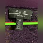 R&M Collection Purple Dress and Jacket Size 18 Photo 10