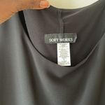 Soft Works Black Gown With Cape Size 8 Photo 2