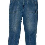 Silver Jeans Carpenter High Rise Denim Jeans Blue Size 16W Photo 0