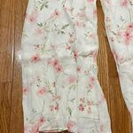 Lulus New With Tags Lulu’s Darling Blooms Ivory Floral Print Wide-Leg Jumpsuit XS Photo 6
