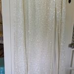 Adrianna Papell Beaded Off-the-Shoulder Gown – Ivory – NWT – Size 10 Photo 2