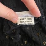 Maple Clothing‎ Sequined Long Ankle Length Skirt Womens One Size Multicolor Black Photo 5