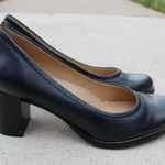 Marc Joseph  Women's New York NYC Blue Leather Pump Sz 8 Photo 0