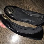 Tory Burch Women’s Size 9 Black Color with Gold Logo Caroline Ballet Flats Photo 6