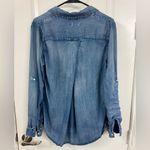 Thread and Supply  Blue Denim Shirt Photo 4