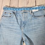 Topshop Straight Leg Jeans W29 L32 Light Wash Denim Made in Turkey Photo 9