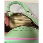 Von Dutch Mint Green Pink Mini Bowling Bag Purse Handbag Pocketbook Satchel 💚🩷 Photo 9