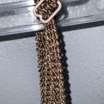 Carmen Marc Valvo Carmen Marc Vavlvo Tan 2Pc Crochet With Sparkly Beads Tank Top & Cardigan XL Photo 11