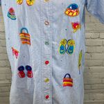 Quacker Factory  100% Cotton Embellished Shirt Photo 2