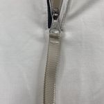 Lululemon  Run Warm Up Crew Long Sleeve 1/2 Zip Back White Dune Women’s Sz 10 Photo 6