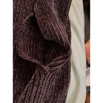 Calia Carrie Underwood Pullover Chunky Open Sleeves S Small Burgundy Wine Color Photo 3