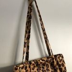 Corduroy Shoulder Bag Cheetah Print Photo 2