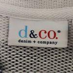 D&Co. Navy and White Striped Knit Top Size XXS Preppy Navy Stripe Top Blue Photo 5