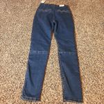 We The Free Bella Moto Mid Rise Skinny Jeans Size 25 Women's Blue Denim Photo 6