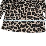 SweatyRocks Elegant Animal Print V-Neck Blouse Photo 3