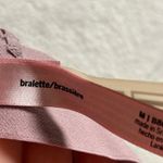 Blush Love Bralette Paisley Lace Strappy Back Soft Pink Bralette M Purple Size M Photo 6