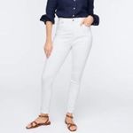 J.Crew L4869 Women's Curvy Toothpick Jeans White Size 36 or 22 NEW Photo 1