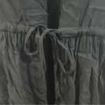 Umgee black baby doll boho peasant top vneck dress size small Photo 5