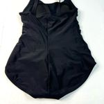 Speedo  Black Rushed Bathing Suit Photo 4