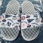 News Yankees Cooperstown Loudmouth Slides White Size 8 Photo 2
