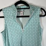 Tommy Bahama Tommy‎ Bahama Women's Mock Neck Print 1/4 Zip Golf Dress Medium Athletic Preppy Photo 4