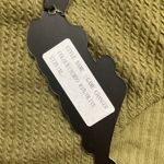 Motel  Game Changer Bodysuit Jumbo Textured Rib Olive Green XL Stretch New Photo 3