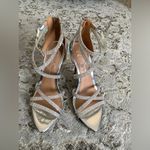 Jessica Simpson Dressy silver rhinestone sandals 🌹 Photo 4