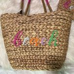 Beach Woven Tote and Pouch Set Photo 1