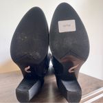 UGG Claudine Women's Tall Black Leather Heeled Boots Size 10 SKU#241139 Photo 12