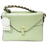 Isabelle Vegan Leather Light Cream Gold Hardware Crossbody Handbag NEW Green Photo 0