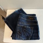 Silver Jeans  Co. Suki Mid-Rise Bootcut Jean Dark‎ Wash Embroidered Pocket 28X30 Photo 1