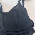 Torrid Black Adjustable Convertible Wireless Straight Flounce Bikini Top Size 2X Photo 12