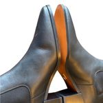 frame denim Frame Le Lexington Black Leather Pointed Toe Chelsea Boots Size 36 NWOB Photo 9