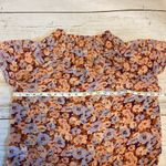 Madewell Smocked Mockneck Top in Floral Breeze Size Medium Photo 3