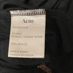 Acne Studios Acne Black Zippered Vintage Oversized Jumpsuit Size Medium Photo 3