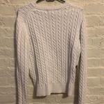 Denim & Co  White Knit Sweater Photo 1