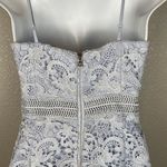 Bardot  Womens Clementine Pencil Midi Dress Size 4 XS Pale Blue Lace Underwire Photo 4