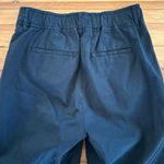 Quince  Drapey Twill Tapered Trouser in True Black Size 4 NWOT Photo 6